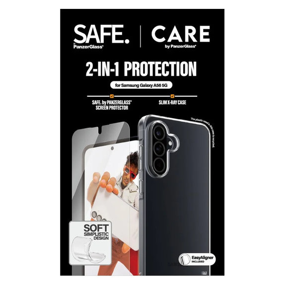 Bundle 2v1 s aplikátorem pro Samsung Galaxy A56 5G, PanzerGlass