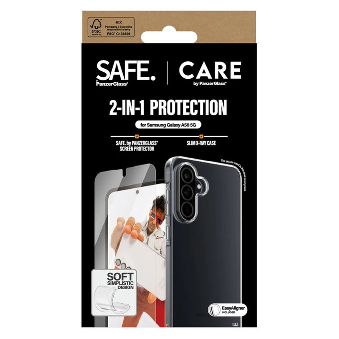 Bundle 2v1 s aplikátorem pro Samsung Galaxy A56 5G, PanzerGlass