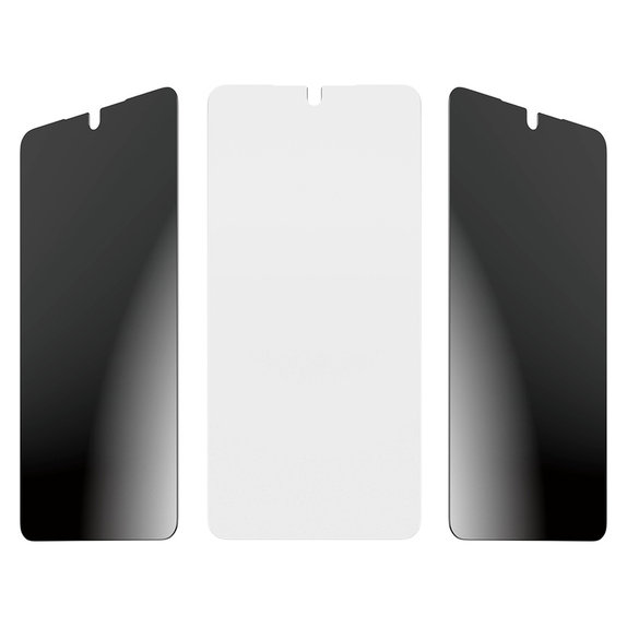 Tvrzené sklo UWF 2-Way Privacy s aplikátorem pro Samsung Galaxy S26+, Čirá, PanzerGlass