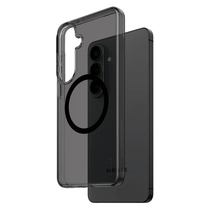 Pouzdro Smokey s černým QI pro Samsung Galaxy S26+, Černá, PanzerGlass