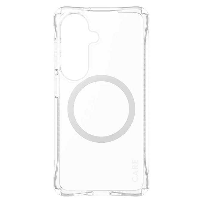 Pouzdro Samba s bílým QI pro Samsung Galaxy S26, Transparentní, PanzerGlass