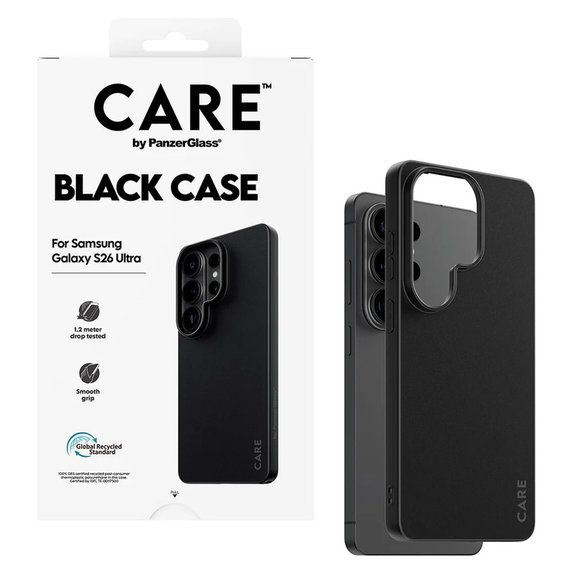 Pouzdro TPU pro Samsung Galaxy S26 Ultra, Černá, PanzerGlass