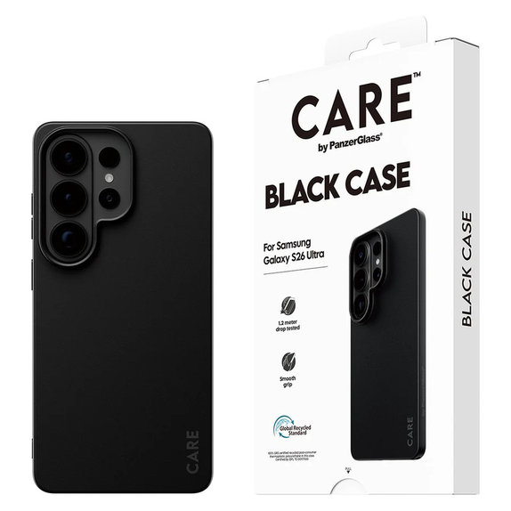 Pouzdro TPU pro Samsung Galaxy S26 Ultra, Černá, PanzerGlass