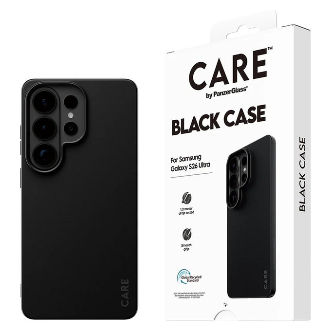 Pouzdro TPU pro Samsung Galaxy S26 Ultra, Černá, PanzerGlass