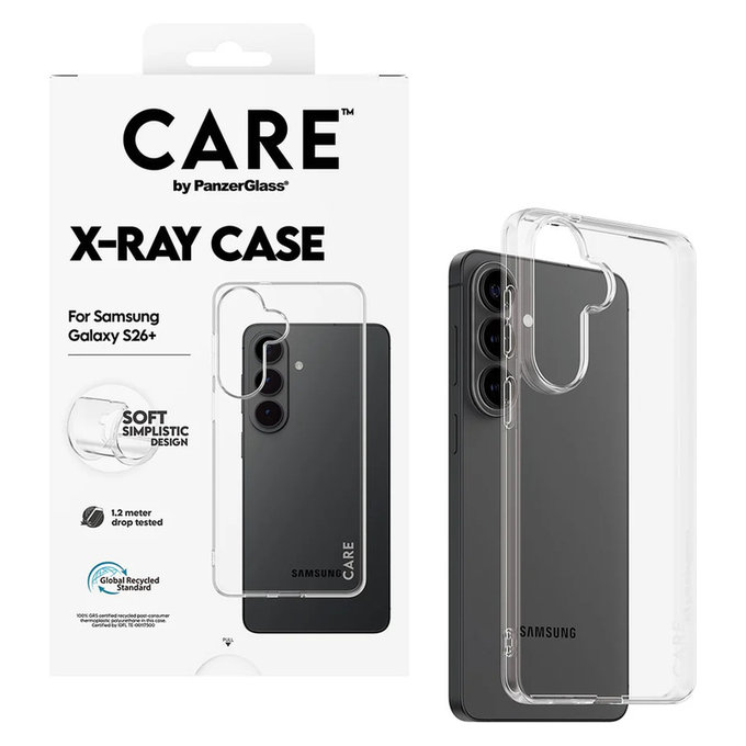 Pouzdro X-Ray pro Samsung Galaxy S26+, Transparentní, PanzerGlass