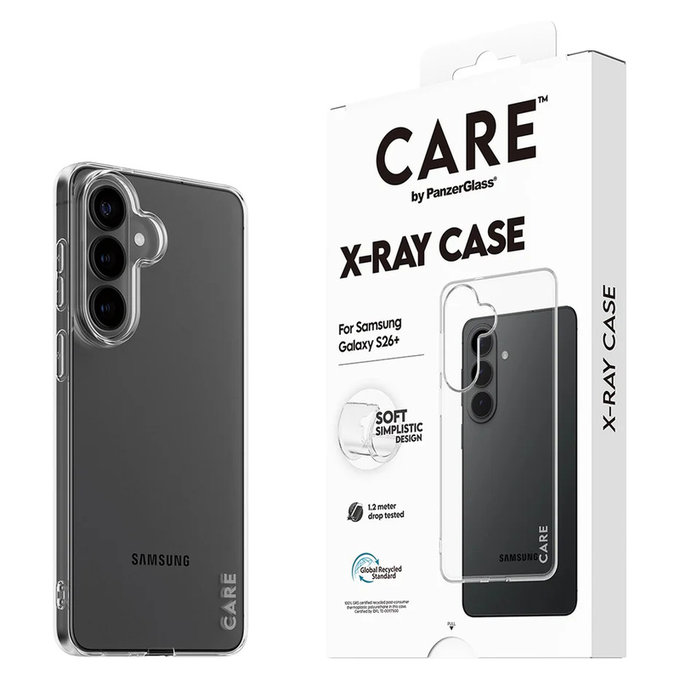 Pouzdro X-Ray pro Samsung Galaxy S26+, Transparentní, PanzerGlass