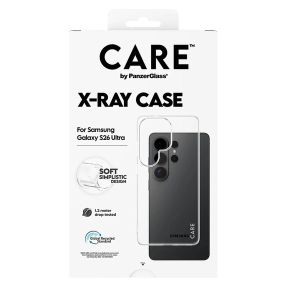 Pouzdro X-Ray pro Samsung Galaxy S26 Ultra, Transparentní, PanzerGlass