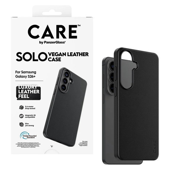 Pouzdro Solo pro Samsung Galaxy S26+, Černá, PanzerGlass