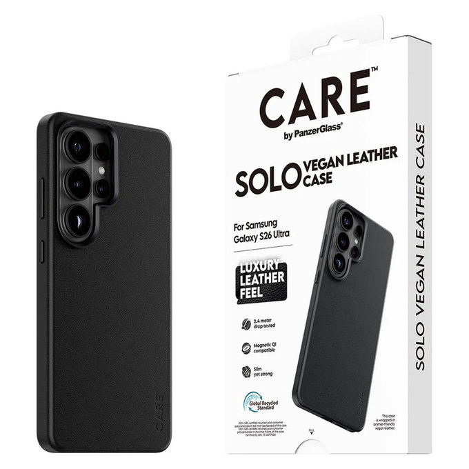 Pouzdro Solo pro Samsung Galaxy S26 Ultra, Černá, PanzerGlass