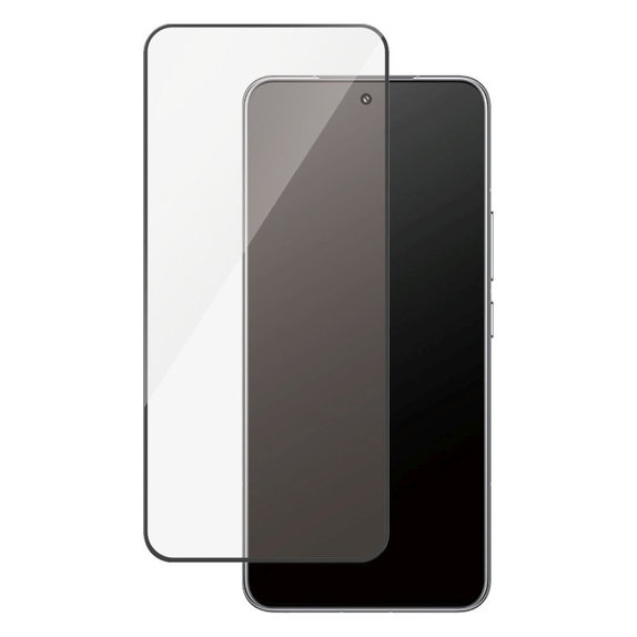 Tvrzené sklo UWF pro Honor Magic8 Lite, Černá, PanzerGlass