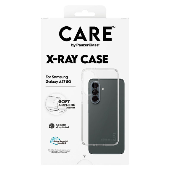 Pouzdro X-Ray pro Samsung Galaxy A37, Transparentní, PanzerGlass