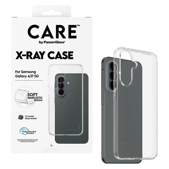 Pouzdro X-Ray pro Samsung Galaxy A37, Transparentní, PanzerGlass