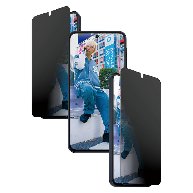 Tvrzené sklo UWF Privacy s aplikátorem pro Samsung Galaxy A37, Čirá, PanzerGlass