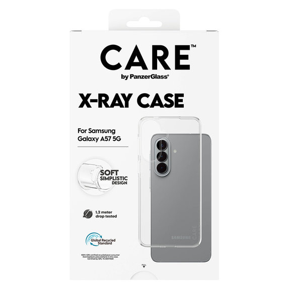 Pouzdro X-Ray pro Samsung Galaxy A57, Transparentní, PanzerGlass