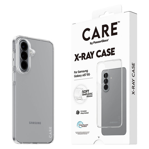 Pouzdro X-Ray pro Samsung Galaxy A57, Transparentní, PanzerGlass