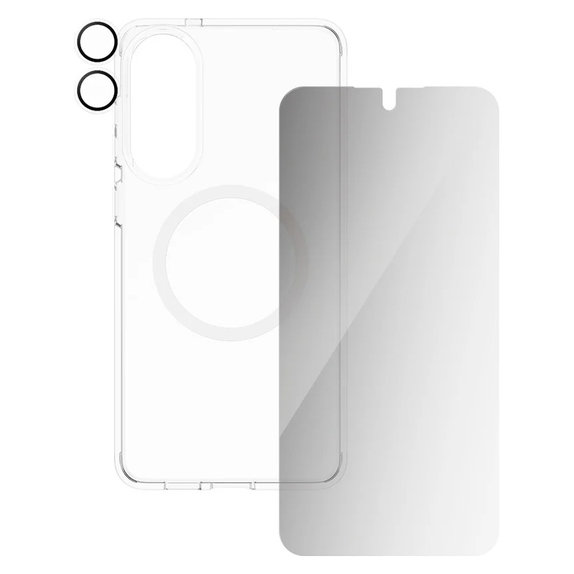 Bundle 3v1 Privacy pro Samsung Galaxy S25 Edge, PanzerGlass