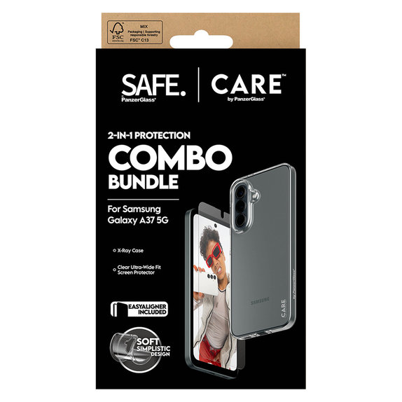 Bundle 2v1 pro Samsung Galaxy A37, PanzerGlass