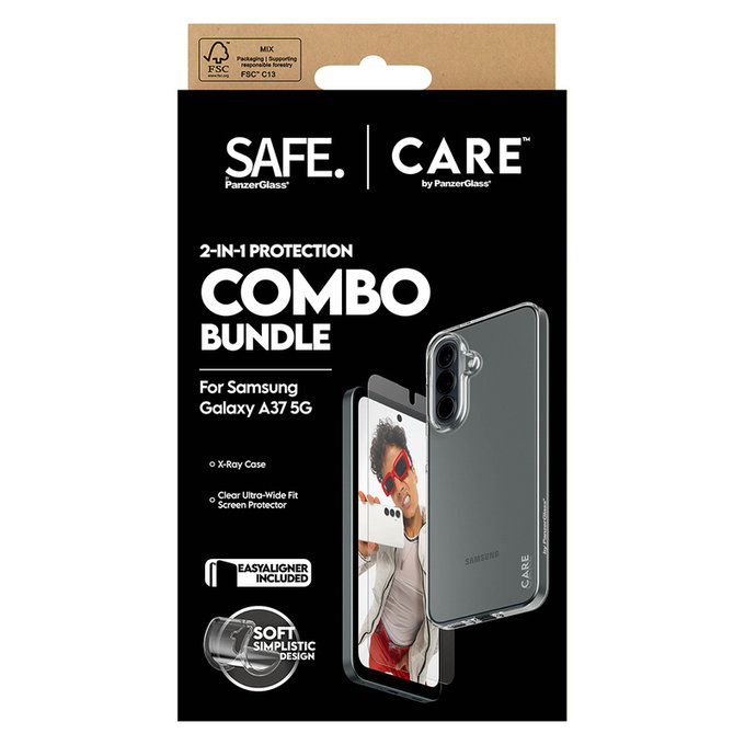 Bundle 2v1 pro Samsung Galaxy A37, PanzerGlass