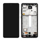 Samsung Galaxy A52 5G A526B, A52s 5G A528B - LCD Displej + Dotykové Sklo + Rám (Awesome Black) TFT