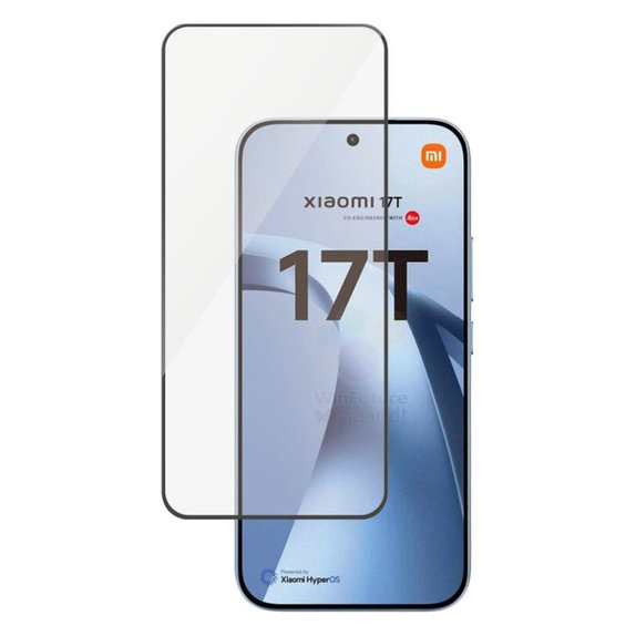 Tvrzené sklo UWF pro Xiaomi 17T, Černá, PanzerGlass