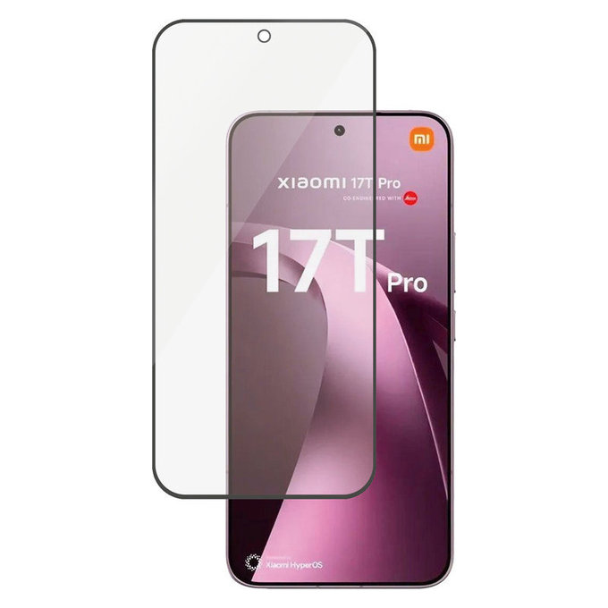 Tvrzené sklo UWF pro Xiaomi 17T Pro, Černá, PanzerGlass