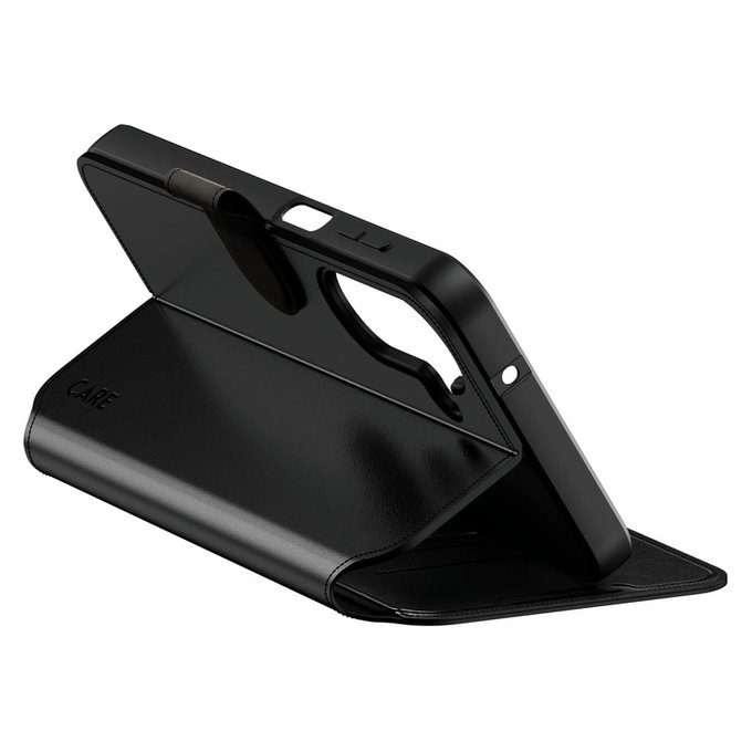 Pouzdro Wallet Kickstand pro Samsung Galaxy A27, Černá, PanzerGlass