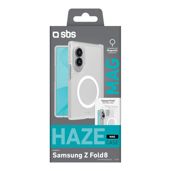 Pouzdro Haze Mag pro Samsung Galaxy Z Fold8, Transparentní, SBS