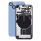 Sklo zadního housingu pro iPhone 14, Blue, Pulled A