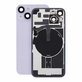 Sklo zadního housingu pro iPhone 14, Purple, Pulled A