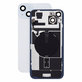 Sklo zadního housingu pro iPhone 15 Plus, Black, Pulled A