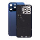 Sklo zadního housingu pro iPhone 15 Pro Max, Blue Titanium, Pulled A