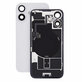 Sklo zadního housingu pro iPhone 16, White, Pulled A