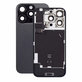 Sklo zadního housingu pro iPhone 16 Pro, Black Titanium, Pulled A