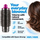 Střední kulatý kartáč pro objem pro Dyson Airwrap HS01, HS05, Iron / Fuchsia