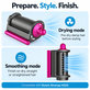 Vyhlazovací a sušicí nástavec Coanda pro Dyson Airwrap HS05, Iron / Fuchsia