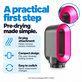 Nástavec pro rychlé vysoušení pro Dyson Airwrap HS01, HS05, Iron / Fuchsia