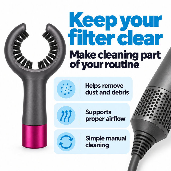 Čisticí kartáček filtru pro Dyson Airwrap HS01, HS05