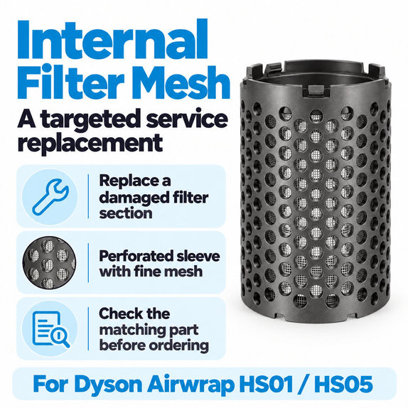 Vnitřní mřížka filtru pro Dyson Airwrap HS01, HS05