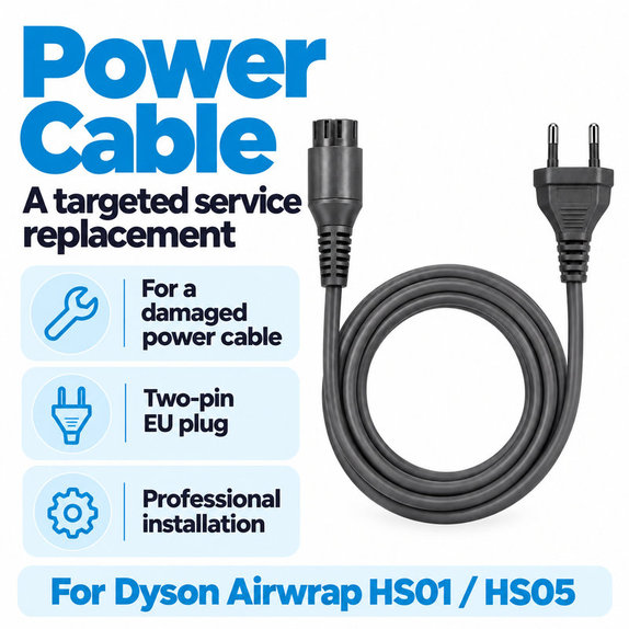 Napájecí kabel pro Dyson Airwrap HS01, HS05