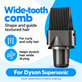 Hřeben se širokými zuby pro Dyson Supersonic HD01, HD03, HD07, HD15, HD16