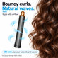 Dlouhý kulmovací nástavec pro Dyson Airwrap HS01, HS05, 30 mm, Nickel / Copper