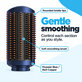 Jemný vyhlazovací kartáč pro Dyson Airwrap HS01, HS05, Prussian Blue / Rich Copper