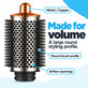 Velký kulatý kartáč pro objem pro Dyson Airwrap HS01, HS05, Nickel / Copper