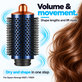 Velký kulatý kartáč pro objem pro Dyson Airwrap HS01, HS05, Prussian Blue / Rich Copper