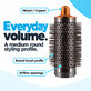 Střední kulatý kartáč pro objem pro Dyson Airwrap HS01, HS05, Nickel / Copper