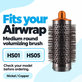 Střední kulatý kartáč pro objem pro Dyson Airwrap HS01, HS05, Nickel / Copper