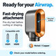 Nástavec pro rychlé vysoušení pro Dyson Airwrap HS01, HS05, Nickel / Copper