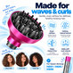 Difuzér Wave + Curl pro Dyson Airwrap HS05, Fuchsia