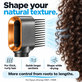 Hřeben se širokými zuby pro Dyson Airwrap HS01, HS05, Nickel / Copper