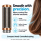 Malý pevný vyhlazovací kartáč pro Dyson Airwrap HS01, HS05, HS08, Nickel / Copper